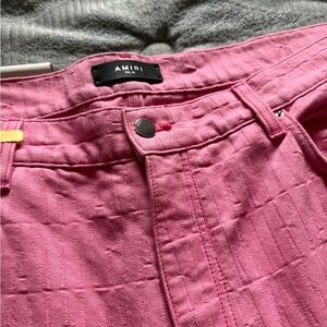 Amiri Pink Women's Jeans